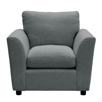 HOME Carter Fabric Chair - Charcoal